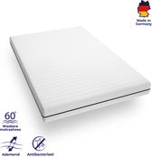 Matras 70x200 - Koudschuim - Kindermatras - 15 cm Hoog - Premium Tijk - Stevig