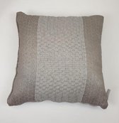 Madison sierkussen 60x60 cm Mary taupe