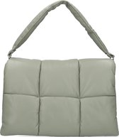 Stand Studio Wanda Faux Leather Clutch Bag Handtassen - Groen