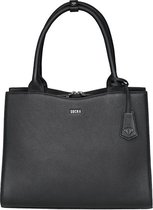 Socha Diamond Leather Businessbag 10-14 Black