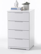 Emob - Nachtkastje - Wit - 46cm