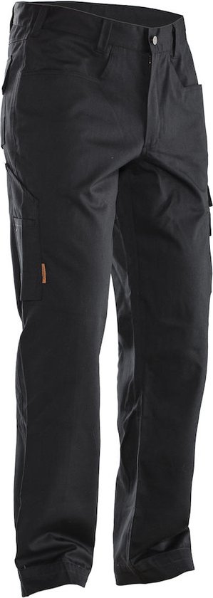 Pantalon de travail noir Jobman avec poches cargo.