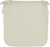 JEMIDI Stoel Kussen Zitting Stoel Kussen ca. 38cm x 38cm 2cm Kussen Tuinstoel Tuinstoel Kussen Cream