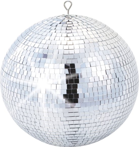 Foto: Discobal discobol beamz mb30 30cm spiegelbol met brandwerende pvc binnenbol