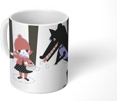 Mok - Roodkapje - Wolf - Bos - 350 ML - Beker