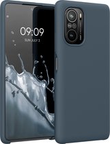 kwmobile telefoonhoesje voor Xiaomi Mi 11i / Poco F3 - Hoesje met siliconen coating - Smartphone case in leigrijs