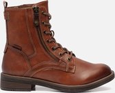 Tamaris Veterboots cognac - Maat 38