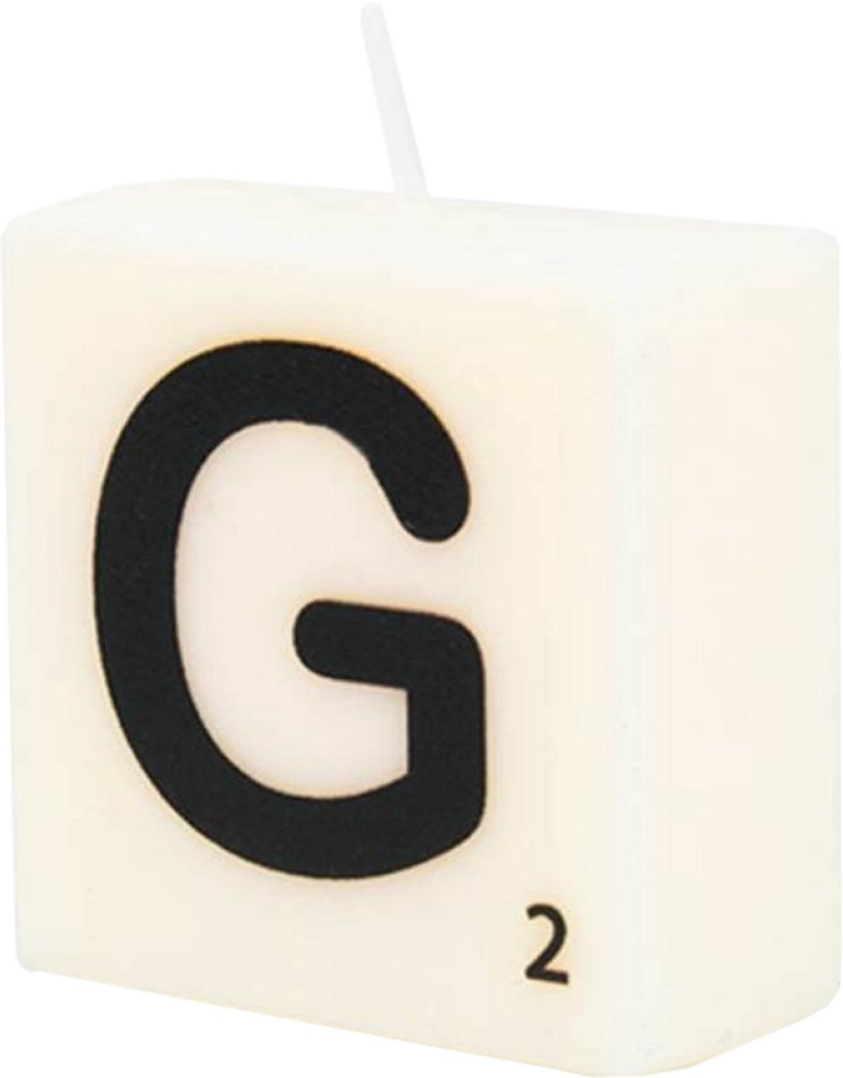 Letter Kaarsje - G