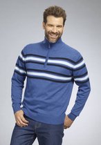 Trui met strepen, kleur blauw, maat L