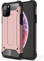 Mobiq Rugged Armor Case iPhone 11 Pro | Stevige back cover | TPU en Polycarbonaat | Stoer ontwerp | Schokbestendig hoesje Apple iPhone 11 Pro (5.8 inch)