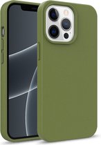 iPhone 13 Pro Max Eco Hoesje - Flexibel Telefoonhoesje Bio Degradable - Mobiq Flexibel Eco Hoesje groen - Geschikt voor iPhone 13 Pro Max