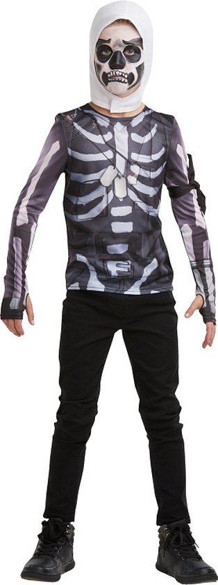 FORTNITE Top + bivakmuts Ado Skull Trooper