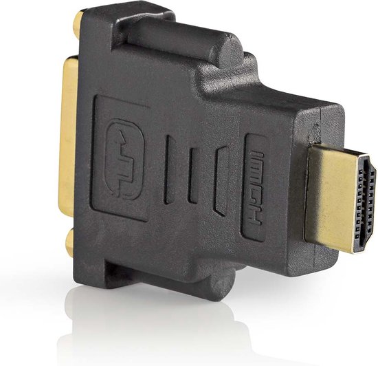 Nedis CVBW34910AT cable gender changer HDMI DVI-D Anthracite