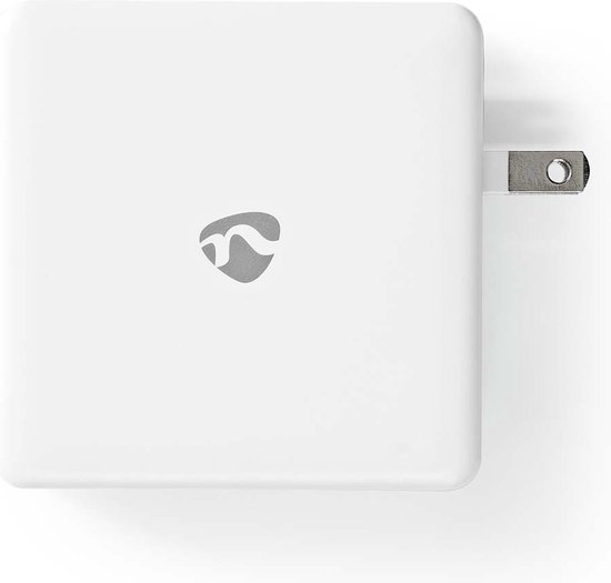 Chargeur Nedis | Fonction de charge rapide | PD3. 0 27W / PD3. 0 36W / PD3. 0 45W / PD3. 0 65W | 0 / 3.25AA | sortie : 1 | USB-C™ | Câble USB Type-C™ (détaché) | 3,00 m | 65 W. | Sélection de Voltage automatique