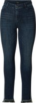 YEST Ann Essential Broek - Dark Stone Wash Deni - maat 36