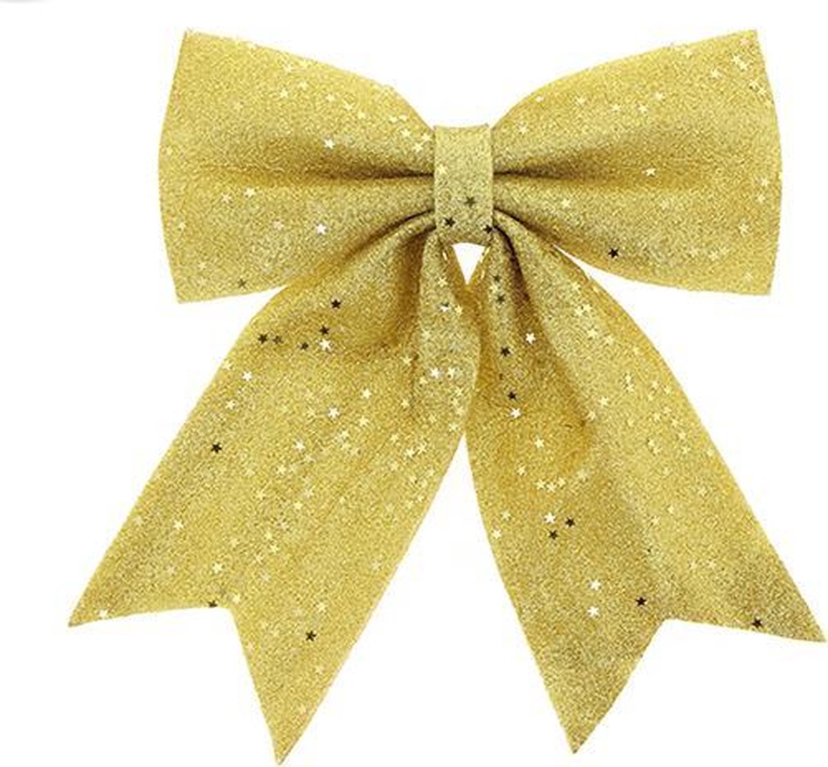 Butterfly Christmas Knot Deco 28x33cm Gold