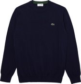 Lacoste Round Neck Knitwear Classic Fit Navy Blue