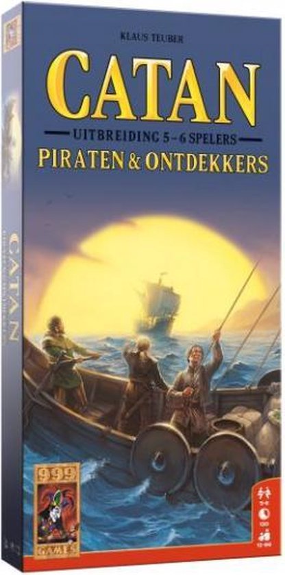 Afbeelding van het spel uitbreiding Catan: Piraten & Ontdekkers 5/6 spelers