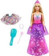 tienerpop Dreamtopia: Prinses meisjes 35 cm roze 6-delig