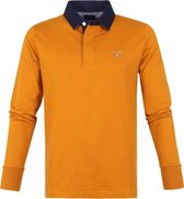 Gant Rugger Poloshirt LS Oker - maat XXL