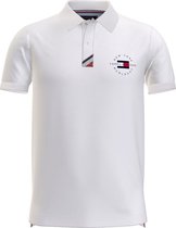 Tommy Hilfiger Plus Polo Placket Wit - maat XXL