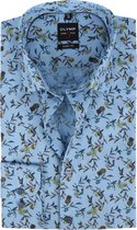 OLYMP Lvl 5 Overhemd Fruit Blauw - maat 39