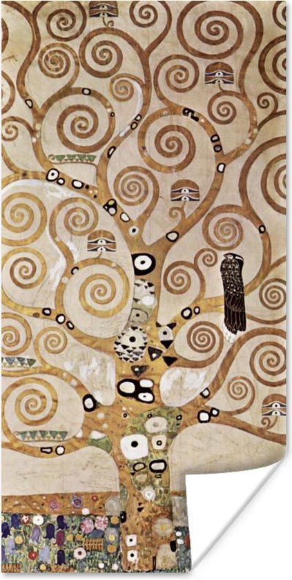Poster The tree of life - Gustav Klimt - 80x160 cm