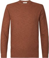 Profuomo Pullover Garment Dye Bordeaux - maat XL
