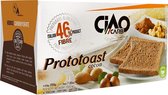 Ciao Carb |   Prototoast Cacao | Stage 2 | 4 x 50g = 200g | Perfect voor een koolhydraatarm ontbijt of lunch| Koolhydraatarme Toast