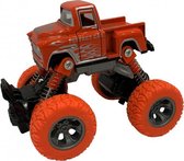 monstertruck jongens 11,5 cm staal oranje