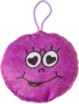 knuffel-emoji verliefd paars 10 cm