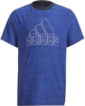 Adidas B.A.R. HTR jongens sportshirt marine