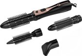 Carmen DC1055 - Multistyler - 1000 Watt - 4 accessoires - Zwart/Roségoud