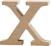 letter x MDF 8 cm