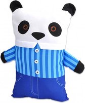 kussen Pillowkins panda junior 38 x 22 cm katoen