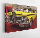 Canvas schilderij - 12.12.2018 Warsaw Poland - Auto Moto Show - clasic Cadillac Edsel  -     1262389876 - 40*30 Horizontal