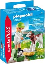 Playmo-Friends: Dierenarts met kalf (70252)