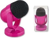 gum-puntenslijper microfoon junior 4 x 7 cm roze