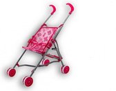 poppenbuggy 45 x 13 x 58 cm roze