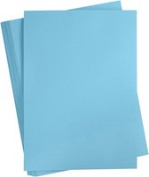 karton A2 blauw 10 vellen