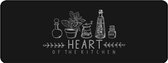 Ikado  Keukenmat heart of the kitchen  50 x 120 cm