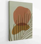 Canvas schilderij - Design for print, cover, wallpaper, Minimal and natural wall art. Vector illustration. 1 -    – 1843764733 - 40-30 Vertical