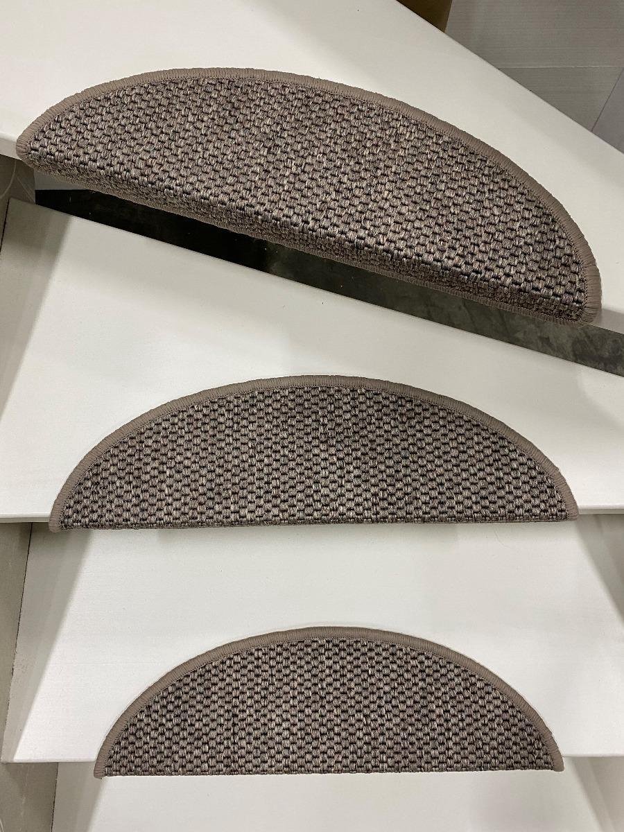 Trapmatten Como- 56 x 16 x 4 cm- Taupe- 15 stuks