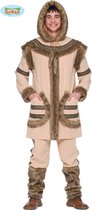 Eskimo Kostuum | Eskimo Noordpool Jacht | Man | Maat 54-56 | Carnavalskleding | Verkleedkleding