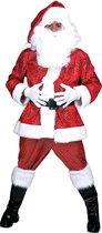 Glitter Santa Kerstman pak - Maatkeuze: Maat 52/54