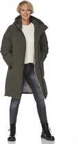 Leeds padded coat olive green-S