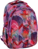 rugzak junior 36 x 43 cm polyester paars/roze
