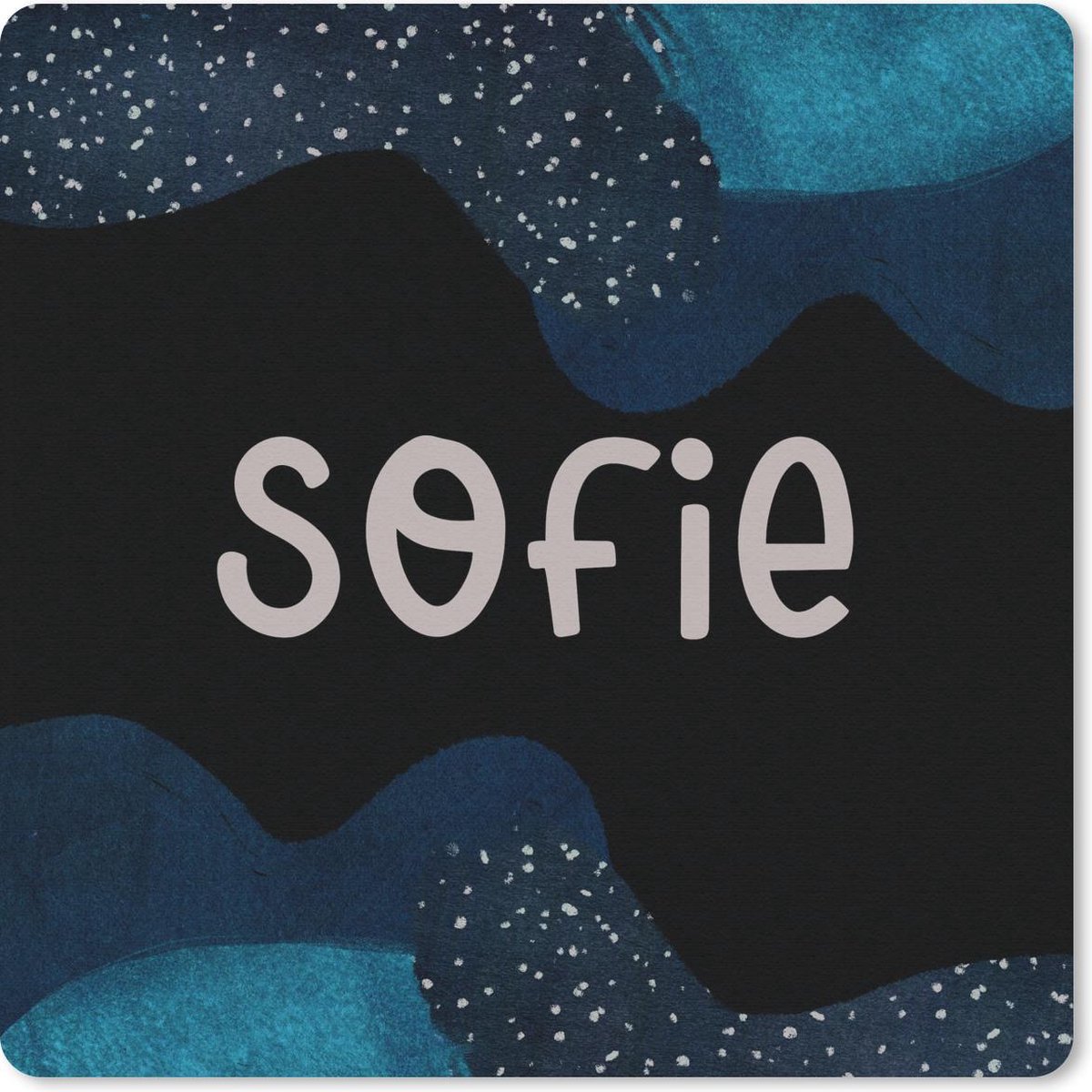 Muismat 30x30 cm - Mousepad Sofie - Pastel - Meisje - Muismatten