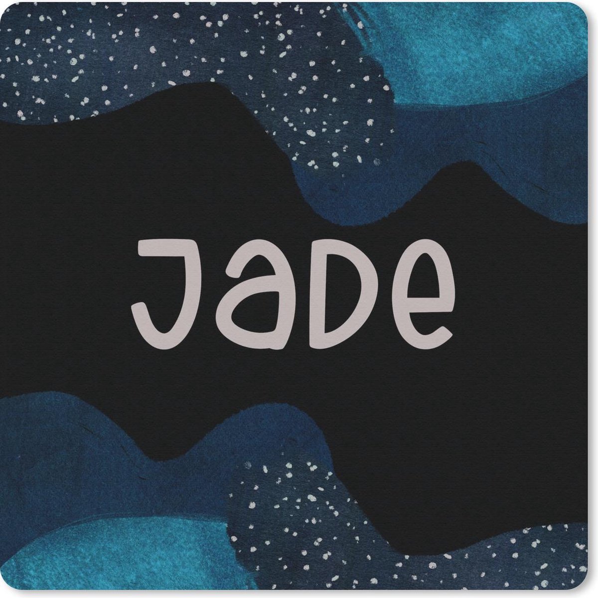 Muismat 20x20 cm - Mousepad Jade - Pastel - Meisje - Muismatten