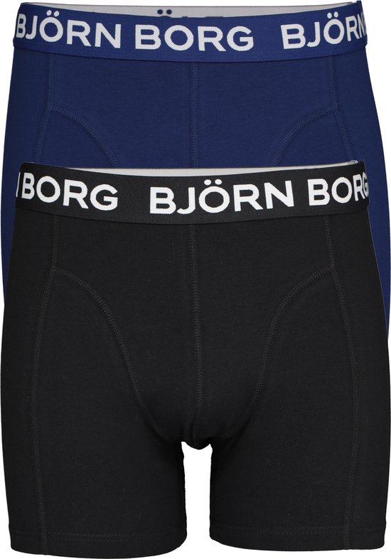 Foto: Bjorn borg 2p shorts noos solids sportonderbroek casual mannen blauw xl